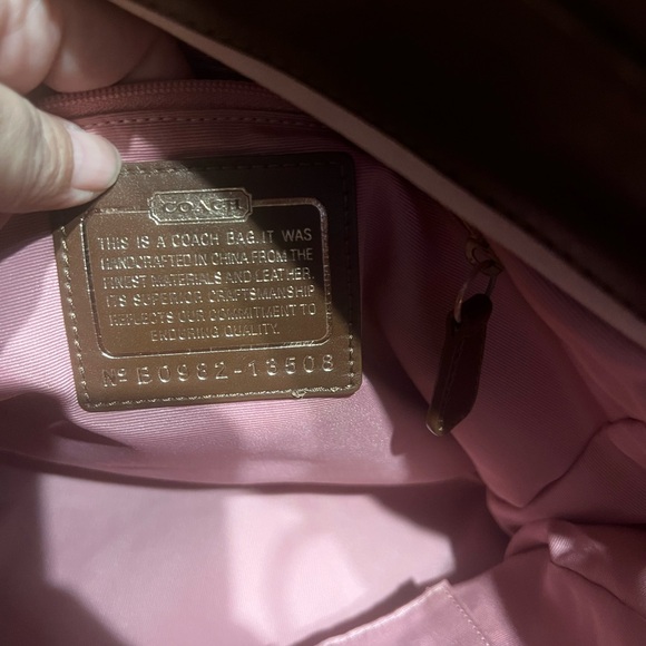 Coach Parker Op Art Rose-gold Shoulder Bag